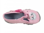 0-110P374N SPEEDY RÓŻOWE BROKAT KRÓLIK :: kapcie buciki obuwie dziecięce poniemowlęce Befado  18-26 - galeria - foto#5
