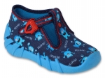 0-110P476 SPEEDY GRANATOWE POTWORKI :: kapcie buciki obuwie dziecięce poniemowlęce Befado  18-26 - galeria - foto#2