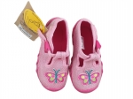 0-110P507 SPEEDY RÓŻOWE BROKAT MOTYL :: kapcie buciki obuwie dziecięce poniemowlęce Befado  18-26 - galeria - foto#7