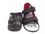 0-13-112NP CZARNY TREX : WKŁADKI PROFILOWANE : sandałki kapcie obuwie wcz.dziecięce buty Renbut  19-27 - galeria - foto#2