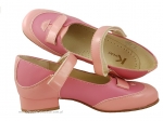 2-k2204rz różowe eleganckie czółenka dziewczęce damskie przedszkolne szkolne buty Kucki 31-36 - galeria - foto#3