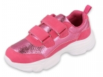 1-516Y106 RÓŻOWE ciemne buty sportowe Flash na rzepy buciki obuwie dziecięce Befado 25-38 - galeria - foto#2