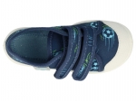 02-907P140 MAXI GRANATOWE piłki nożne : półtrampki na rzepy obuwie wczesnodziecięce Befado  20-25 - galeria - foto#3
