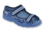 20-969X141 MAX JUNIOR GRANAT NIEBIESKIE piłki :: sandały, sandałki kapcie, obuwie dziecięce profilaktyczne Befado 25-30 - galeria - foto#2