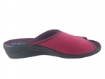 61-29152 ADANEX BIO SILVIA BORDOWE W KWIATKI laczki kapcie klapki profilaktyczne na koturnie  damskie z odkrytymi palcami Adanex Anatomic PU SOLE 37-4 - galeria - foto#3