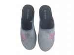 62-CU02D SZARY  z haftem : kapcie-klapki profilaktyczne damskie Inblu Anatomico - galeria - foto#7