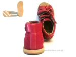 8-1014B różowe buty-sandałki-kapcie profilaktyczne ortopedyczne przedszk. 26-30  AURELKA - galeria - foto#2