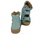 8-B-26nip BAJBUT niebieskie perłowe buty sandałki trzewiki kapcie ortopedyczne profilaktyczne dziecięce 19-34  Bajbut - galeria - foto#2