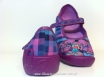 20-114Y059 Blanca fioletowe w kratkę hip hop czółenka dziewczęce kapcie-buciki  obuwie dziecięce  Befado 31-36 - galeria - foto#2