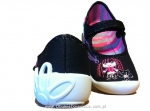 20-114Y074 BLANCA czarne czółenka dziewczęce kapcie buciki obuwie dziecięce  Befado 31-36 - galeria - foto#2