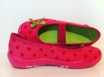 1-193X026 BLANCA różowe w kropki balerinki czółenka dziewczęce kapcie buciki obuwie dziecięce buty Befado  25-30 - galeria - foto#3