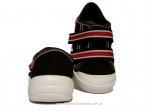 1-672X050 TIM BEFADO czarne półtrampki na rzepy kapcie buciki obuwie dziecięce Befado 25-30 - galeria - foto#2