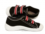 1-672X050 TIM BEFADO czarne półtrampki na rzepy kapcie buciki obuwie dziecięce Befado 25-30 - galeria - foto#3