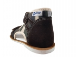 8-13-BS191 BRĄZ MORO :WKŁADKI PROFILOWANE: ortopedyczne profilaktyczne kapcie sandałki dziecięce przedszk. 21-25 buty Postęp - galeria - foto#4