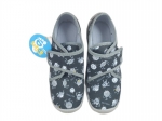 1-273 974X577 DANNY SZARY ROBOTY kapcie buciki obuwie dziecięce przedszkolne szkolne na rzep Wkładki SOFT-B system BEFADO - galeria - foto#7