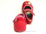 0-109P059 SPEEDY różowe kapcie-buciki-czółenka-obuwie dziecięce poniemowlęce Befado - galeria - foto#2