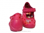0-109P105 SPEEDY różowo  w kropki z konikiem kapcie buciki czółenka obuwie dziecięce poniemowlęce Befado  18-26 - galeria - foto#2