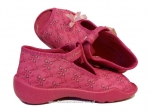 01-213P073 PAPI różowe z kokardką kapcie buciki sandałki obuwie wcz.dziecięce  Befado  18-25 - galeria - foto#3