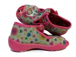 01-213P074 PAPI szaro różowe z konikiem kapcie buciki sandałki obuwie wcz.dziecięce  Befado  18-25 - galeria - foto#3