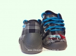 03-130P033 SPEEDY szare w kratkę ciężarówka kapcie-buciki obuwie buty dla dziecka wcz.dziecięce  Befado - galeria - foto#2