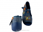 01-217P075 SNAKE niebieskie ciufa kapcie buciki sandałki obuwie dziecięce wcz.dziecięce  Befado  18-26 - galeria - foto#2