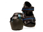 01-250P037 SNAKE czarno niebieskie sandalki kapcie buciki obuwie dziecięce wcz.dziecięce buty Befado Snake - galeria - foto#2