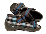 01-250P037 SNAKE czarno niebieskie sandalki kapcie buciki obuwie dziecięce wcz.dziecięce buty Befado Snake - galeria - foto#3