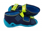 01-250P057 SNAKE niebiesko granatowo zielony potworek sandalki kapcie buciki obuwie dziecięce wcz.dziecięce buty Befado Snake - galeria - foto#3