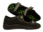20-969X083 MAX JUNIOR szaro zielone sandałki - kapcie dziecięce Befado Max - galeria - foto#3