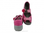 20-969X102 969Y102 MAX JUNIOR różowo szare sandałki kapcie, obuwie dziecięce profilaktyczne Befado 25-36 - galeria - foto#2