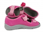 20-969X102 969Y102 MAX JUNIOR różowo szare sandałki kapcie, obuwie dziecięce profilaktyczne Befado 25-36 - galeria - foto#3