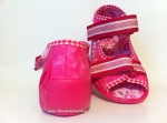 01-242P031 PAPI różowe sandałki kapcie buciki obuwie wcz.dziecięce buty Befado Papi  18-25 - galeria - foto#2