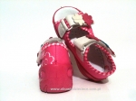 01-065P053 SUNNY różowe sandałki - sandały profilaktyczne  - kapcie obuwie dziecięce Befado  20-25 - galeria - foto#2