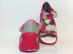 20-065X064 SUNNY szaro różowe sandałki - sandały profilaktyczne  - kapcie obuwie dziecięce Befado  26-30 - galeria - foto#2