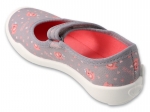 20-114Y561 BLANCA SZARO RÓŻOWE W SŁONIKI  :: MIĘKKIE WKŁADKI SOFT-B system :: balerinki czółenka dziewczęce kapcie buciki obuwie dziecięce - galeria - foto#4