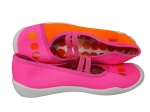 21-116Y135 BLANCA różowo pomarańczowe balerinki czółenka dziewczęce kapcie buciki obuwie dziecięce buty Befado  31-36 - galeria - foto#3