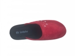 62-CU09H CZERWONY  z diamencikami : kapcie-klapki profilaktyczne damskie Inblu Anatomico - galeria - foto#5