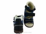 8-1299-67 jeans granat buty-sandałki-kapcie profilaktyczne przedszk. 26-30  Mrugała - galeria - foto#2
