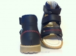 8-1199-77 granatowe buty-sandałki-kapcie profilaktyczne przedszk. 19-25  Mrugała - galeria - foto#2