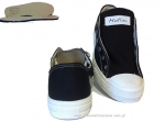 4-43-651cz MUFLON czarne półtrampki buty, obuwie sportowe polskiego producenta Renbut Muflon 36-40 - galeria - foto#2