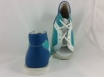 8-BP38MA/0 KUBA turkusowo biało ciemno niebieskie kapcie sandałki obuwie profilaktyczne wcz.dzieciece 18-23 buty Postęp - galeria - foto#2