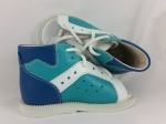 8-BP38MA/0 KUBA turkusowo biało ciemno niebieskie kapcie sandałki obuwie profilaktyczne wcz.dzieciece 18-23 buty Postęp - galeria - foto#3
