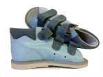 8-BP38MP/B MIGOTKA NIEBIESKIE JASNE kapcie na rzepy sandałki obuwie profilaktyczne przed+szkolne 27-34 buty Postęp - galeria - foto#3