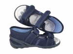 0-13-112NP GRANAT ZYGZAK niebieski : WKŁADKI PROFILOWANE : sandałki kapcie obuwie wcz.dziecięce buty Renbut  19-27 - galeria - foto#3