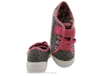 1-251X048 Tim szaro różowe półtrampki na rzep kapcie buciki obuwie dziecięce buty Befado 25-30 - galeria - foto#2