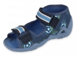 01-250P100 SNAKE GRANATOWE W  PIŁKI :: sandalki kapcie buciki obuwie dziecięce wcz.dziecięce buty Befado Snake - galeria - foto#3