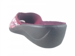 61-29152 ADANEX BIO SILVIA BORDOWE W KWIATKI laczki kapcie klapki profilaktyczne na koturnie  damskie z odkrytymi palcami Adanex Anatomic PU SOLE 37-4 - galeria - foto#4