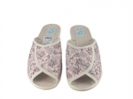 61-29538 ADANEX BIO SILVIA LNIANE W KWIATKI laczki kapcie klapki profilaktyczne na koturnie  damskie z odkrytymi palcami Adanex Anatomic PU SOLE 37-4 - galeria - foto#7