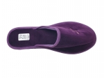 6-PDALza FIOLETOWE kapcie pantofle papucie aksamitne dziewczęce damskie Bisbut - galeria - foto#5