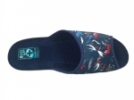 61-29862 ADANEX BIO Anatomic Pu Sole GRANATOWE W KWIATKI kapcie klapki profilaktyczne damskie DIANA Adanex  36-42 - galeria - foto#5